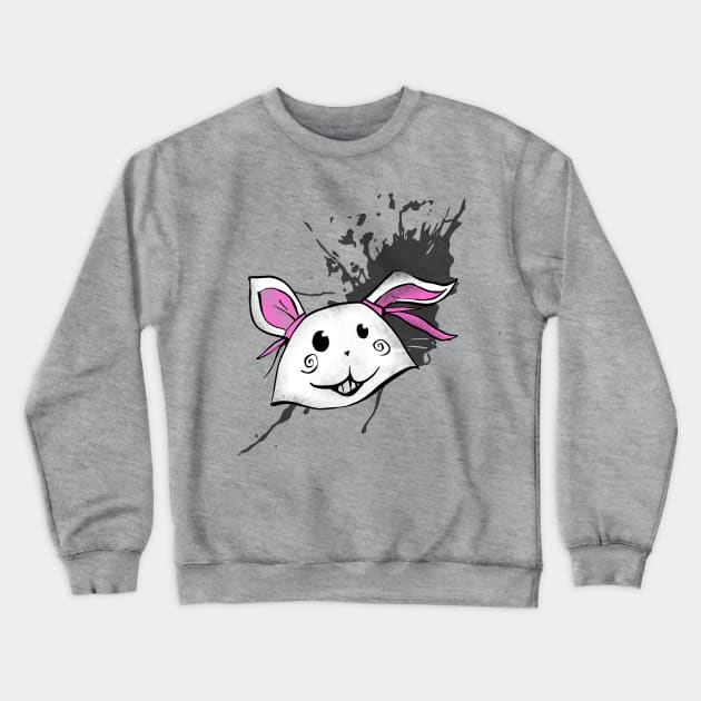 Tiny Tina Rabbit Crewneck Sweatshirt by VixPeculiar